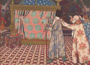 Сказка о золотом петушке. Ил. И.Я. Билибин